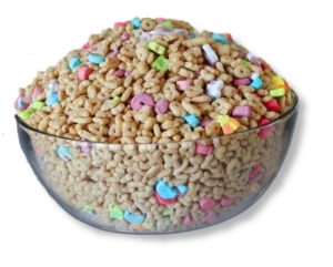 cereal bowl with charms
